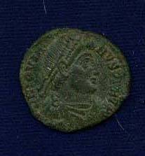 Ancient Jovian 363 364AD AE 3 of Siscia VF  