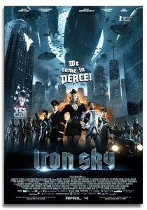 Iron Sky Poster 24x33" inches Julia Dietze GÖTZ Otto Sci Fi Comedy Film Movie  