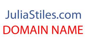 Juliastiles com Julia Stiles Domain Name for Sale Web URL  