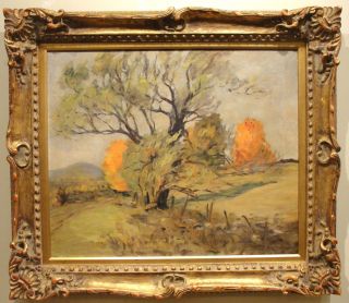Alice Judson C 1920s Landscape Painting Twachtman Pupil Beacon NY