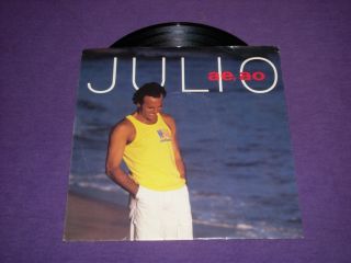 Julio Iglesias AE AO RARE Promo 7 45 Picture Sleeve