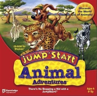 Jump Start Animal Adventures New for PC XP Vista SEALED
