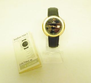 JUNGHANS SOLAR WATCH MADE IN GERMANY LOTS OF FUNCTIONS EXCELLENT