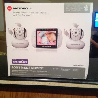 Just Removed From BoxMotorola Remote Wireless Video Baby Monitor With