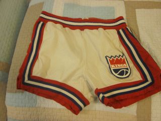 Mid 1970s NBA Basketball Kansas City Kings Game Used Shorts 44 Sam