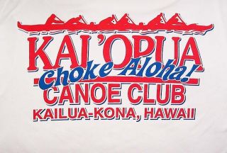 Outriggfer Canoe Club T Shirt KaiOpua Kailua Kona