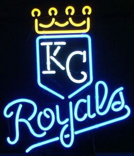 Kansas City Royals Baseball Beerbar Pub Neon Light Sign