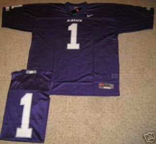 Kansas State Wildcats Football Jersey Purple 1