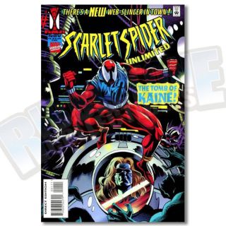 Scarlet Spider Unlimited #1 KAINE Clone Story Line BAG and BOARDED