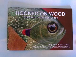 EDITION FISH ICE SPEARING DECOY BOOK HOOKED ON WOOD KANGAS/WALTERS