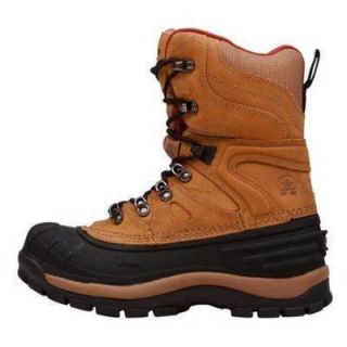 Kamik Patriot 3 Insulated 58 F Winter PAC Brown Boots Shoes Waterproof