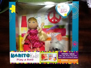 New Karito Kids Play A Role™ Tween Box Set w Pet Schnauzer Look