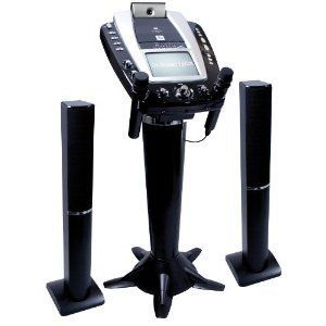 The Singing Machine STVG 1009 Pedestal CD G Karaoke System with Tower