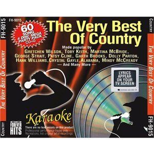 Best of Country Karaoke 60 Song 4 CDG Pack Forever Hits