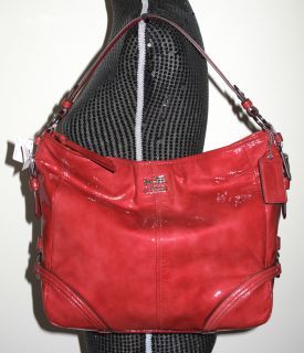 Coach Chelsea Paprika Red Patent Leather Katarina 18959