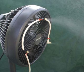 Misting Fan 3 Nozzle Water Mister US Made