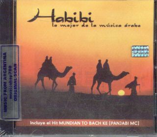 Habibi Best of Arabian Music SEALED CD New Panjabi MC Khaled Latifa