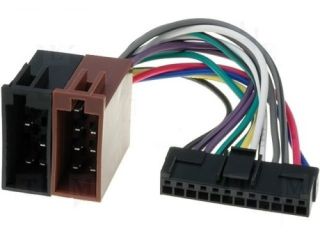 Pioneer DEH KEH Black 12 Pin New ISO Wiring Harness