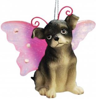 Keith Kimberlin Chihuahua Puppy Dog Ornament Angel Wing