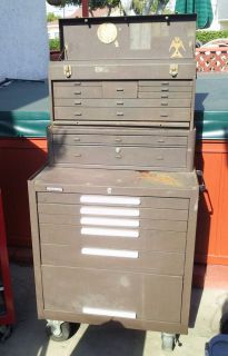 Kennedy 8 Drawer Tool Chest 5 Drawer Rolling Tool Box Combo