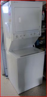 Gas Kenmore Stackable Washer Dryer Combo Works Good Model 41790862990