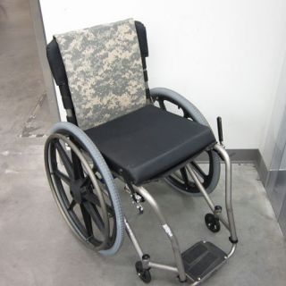 Tilite 17x17 TR Lightweight Titanium Wheelchair SN 0014