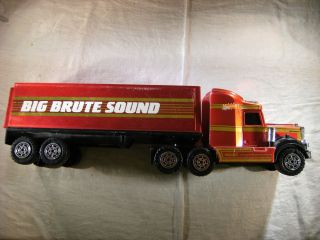 Brute Sound Kenworth Semi Tractor Trailer Truck Used Toy Solid