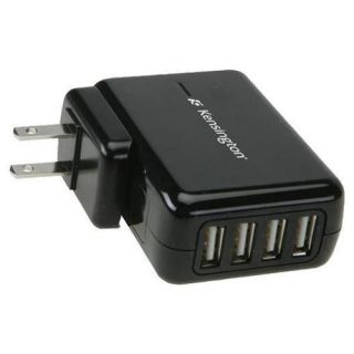 New Kensington K38035US 4 Port USB AC Power Adapter