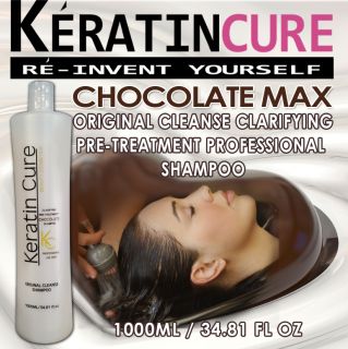 Keratin Pre Treatment Shampoo Hair Clarifying KC 34oz