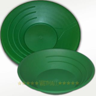 Pack Green Gold Panning Pans 10 and 14 Gold Pan Gold Nuggets