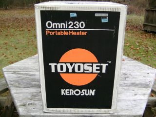 Toyoset Kerosun Omni 230 Kerosene Heater Portable with Safety Features