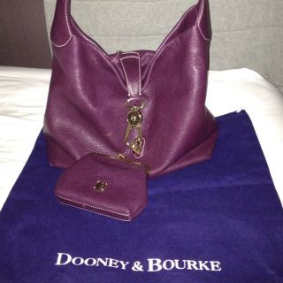 Dooney Bourke Hobo Bag Wallet Keychain