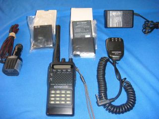 Kenwood TH 22AT with Original Kenwood Accessories