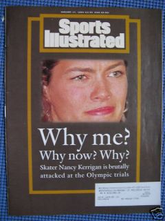 Sports Illustrated Nancy Kerrigan Why Me Why Now 1994