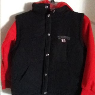 Kevin Harvick Youth Jacket Hoodie/vest Combo NWT Size Large   Nice