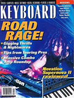 20 KEYBOARD Amps 2001 ROAD RAGE STORIES LIVE KORG Triton DPS16 AW4416