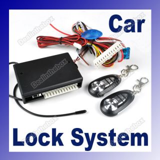 Universal Car Remote Central Lock Locking Keyless Entry System