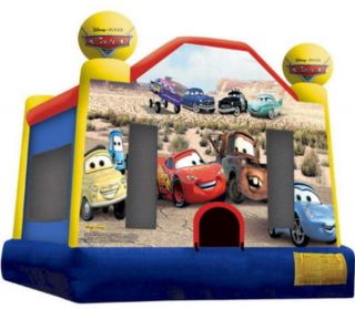 New Big Disney Cars Inflatable Kids Bounce House Jumper Bouncer 14 4