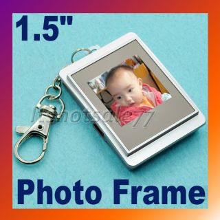 inch Digital LCD Photo Frame Picture Keychain New
