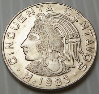 Mexico 1979 50 Centavos KM452
