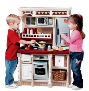 New Step2 Lifestyle Custom Kids Play Kitchen and Play Food Set Playset