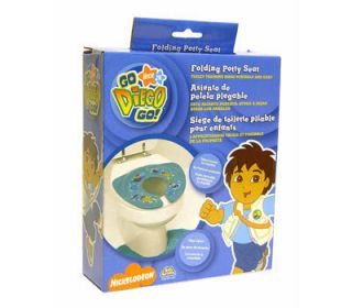 GO Nick Jr Kids Toddler Travel Portable Folding Potty Toilet Seat NIB