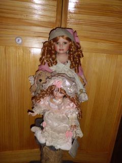 Porcelain Doll 10Sit Down Doll Kimberley by Timeless Treasures