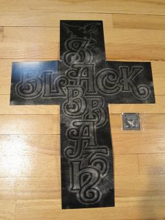 RARE Black Sabbath Black Box 8 Track Promo CD Sampler (Folds Into