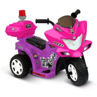 Kidz Motorz 6 Volt Lil Patrol Ride on Pink and Purple