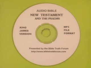 King James Version Holy Bible Audio Bible New Testament and the Psalms