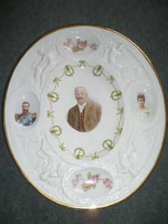 Oyster DISH1911 Coronation King George V Queen Mary