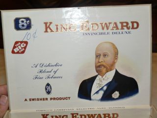 King Edward Invincible Deluxe Cigar Box Vintage