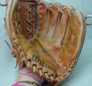 Leather 10 Wilson Kirk Gibson Baseball Softball Glove Mitt A2150