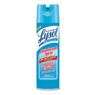 Reckitt Benckiser 04675ct Disinfectant Spray Fresh 19oz Aerosol 12 Ctn